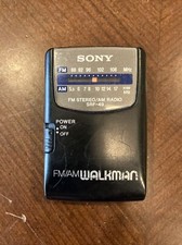 Sony FM/AM Walkman SRF-49 Radio - Tested Works -