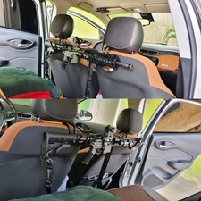 Vehicle Gun Rack 2pcs Transport Rifle Shotgun Holder For Car ATV Truck Seat Hook