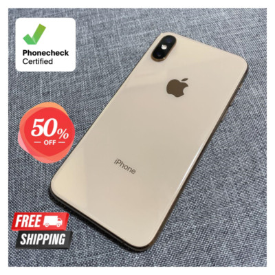 Apple iPhone XS  64GB/256GB Verizon Unlocked At&t T-Mobile 4G - Gray Gold Silve