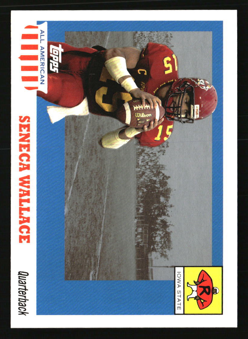 Seneca Wallace Topps All-American #132 Base