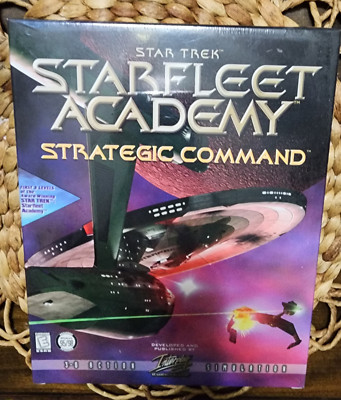 Star Trek Starfleet Academy (PC CD) New US Retail Store Big Boxed Edition Sealed