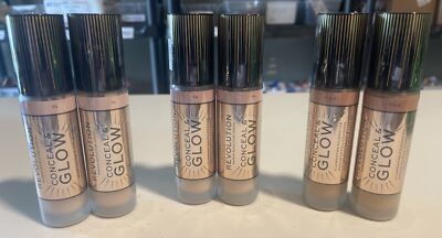 Lot of (2) Revolution Conceal And Glow Foundations YOU CHOOSE Color