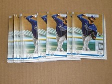2019 Topps BASE LOT OF 41 CARDS CHAZ ROE RAYS #405