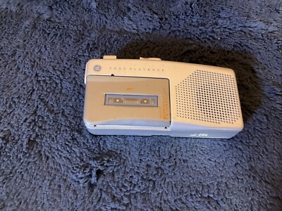 Vintage GE Auto Voice Recorder AVR Fast Playback Micro Cassette 3-5377A