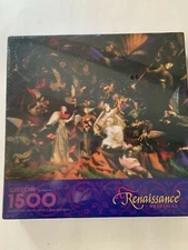 Springbok Hallmark A Renaissance Christmas Angels 1500 Piece Puzzle New Sealed