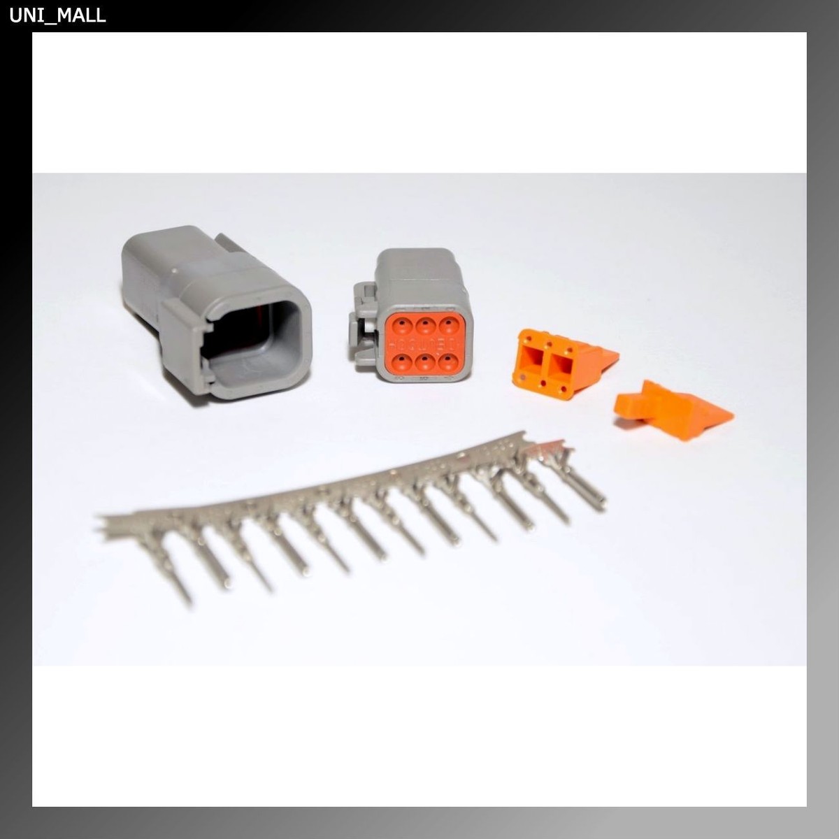 Deutsch DTM 6-pin Connector Kit 20-22awg Stamped Contacts USA for