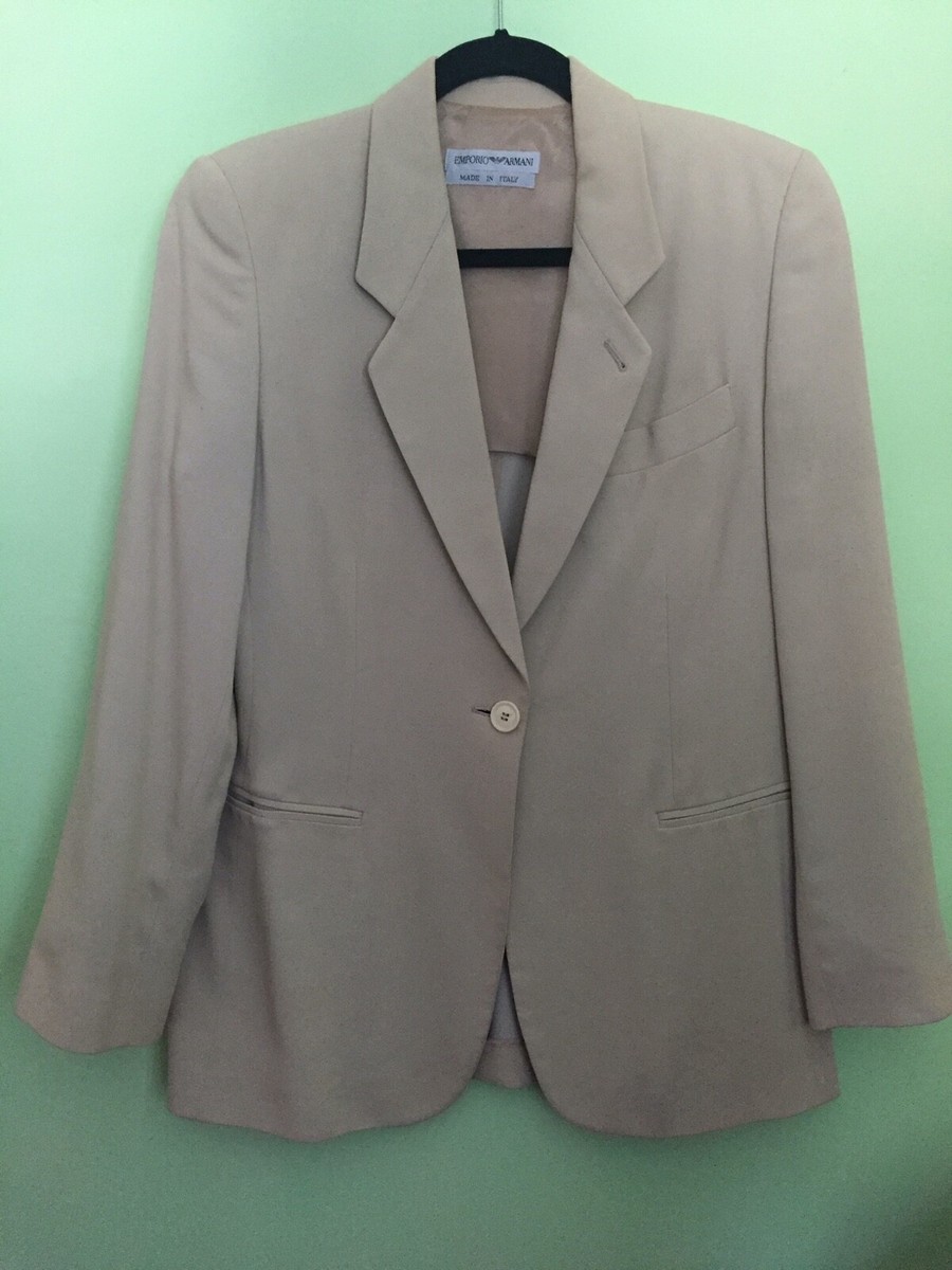 Ladies Vtg 80s-90's EMPORIO ARMANI, Light Weight Wool