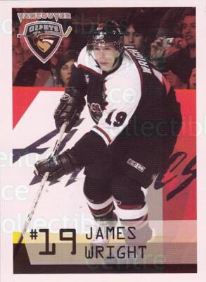 2006-07 Vancouver Giants #22 James Wright