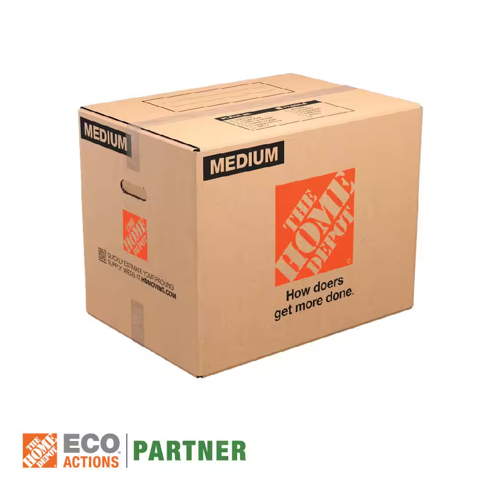 10 Pack Corrugated Shipping Moving Boxes Medium Large Heavy Duty,  Durable