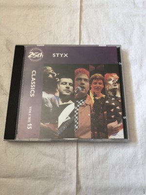CD Styx Classics 25th Anniversary volume 15 -- over an hour -- 14