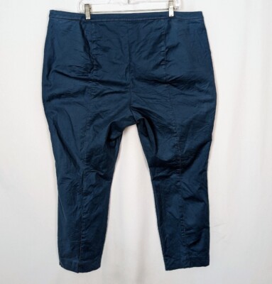 boden cigarette pants BODEN Sz 18R Richmond Cigarette Pants Straight Leg Classic Stretch Fabric  Staple