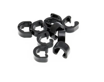 Jagwire C-Clip Road Mountain eBike Bicycle Frame Housing Cable Guide 10pcs 5mm