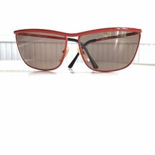 Vintage 80s Red Girard French Sunglasses