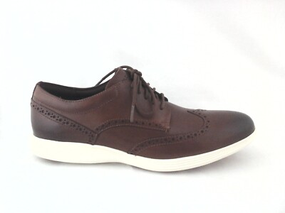 COLE HAAN Grand Tour WingTip Oxfords C29414 Grand OS Brown 