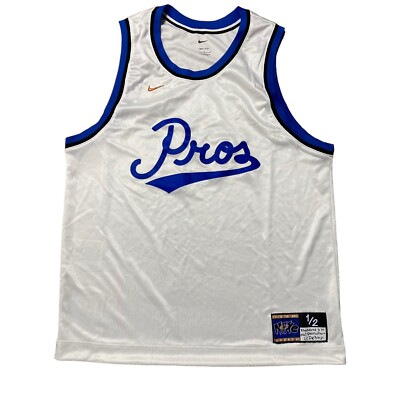 Nike Pros Lil Penny 1/2 Cent Jersey White Adult Size Large