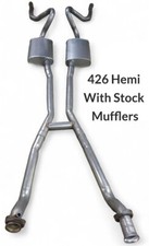 1968-69 B-body Roadrunner Gtx Charger 426 Hemi Engine Dual Aluminized