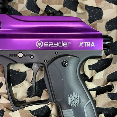 Spyder Xtra Semi-Auto Paintball Marker - Purple for sale online | eBay