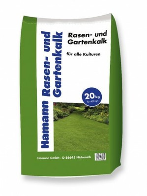 (0,54€/1kg) Rasenkalk Gartenkalk 20kg für gesunden Rasen umweltgerecht