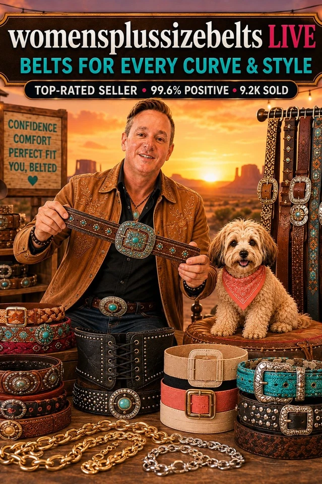 Stretch, Cinch & Shine: Belts for Every Waist LIVE