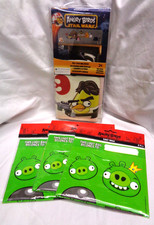 Lot/4 Pkgs ANGRY BIRDS STAR WARS Peel  Stick Wall Decals  PARTY LOOT BAGS