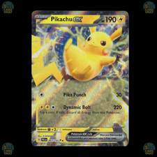 Pikachu ex 63/193 Paldea Evolved Double Rare NM