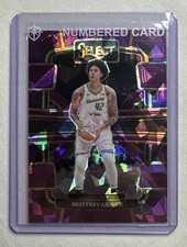 2024 Panini Select WNBA Brittney Griner #68 Concourse Purple Cracked Ice 1/149