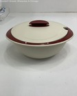Set Of Red And Beige Tupperware Heat & Serve Containers — photo 3