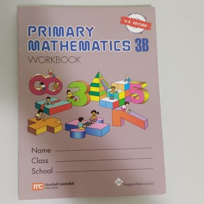 Singapore Math Primary Mathematics 3B Workbook U.S. Ed English Illus