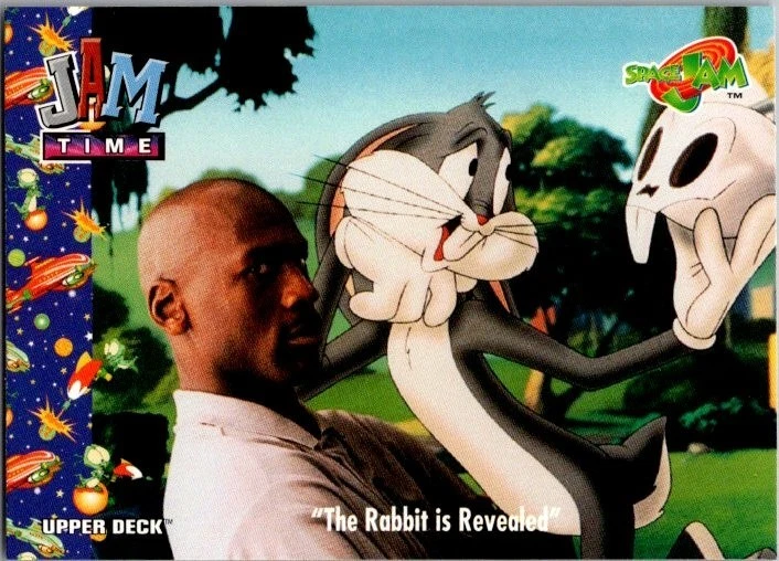 1996 Upper Deck Space Jam - Bugs Bunny/Michael Jordan #34 for sale