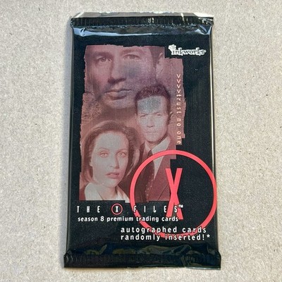 The X-Files: Season 8 (2002) Trading Cards Booster Pack Inkworks - Autogramm?