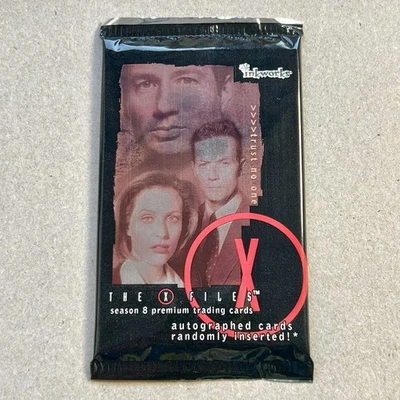 The X-Files: Season 8 (2002) Trading Cards Booster Pack Inkworks - Autogramm?