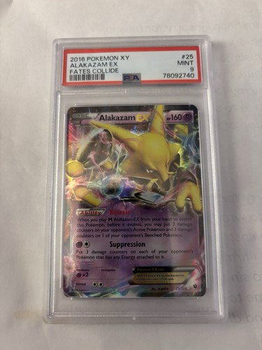 Alakazam-EX graded PSA 9 for sale on eBay