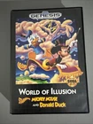 World of Illusion Starring Mickey  Sega Genesis Complete In Box CIB Great Shape