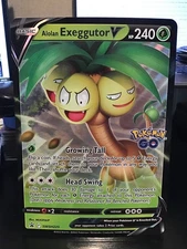 Alolan Exeggutor V SWSH225 Pokemon Black Star Promo Jumbo