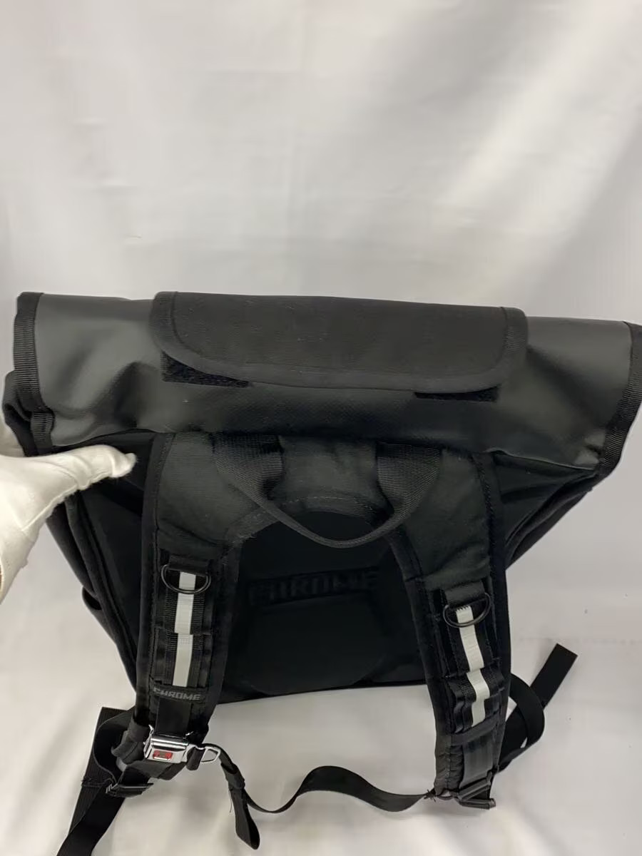 CHROME BACKPACK BLK SOLID COLOR - image 4