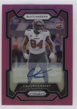 2023 Panini Prizm Rookies Pink Prizm Auto Calijah Kancey #393 Auto 1mv7