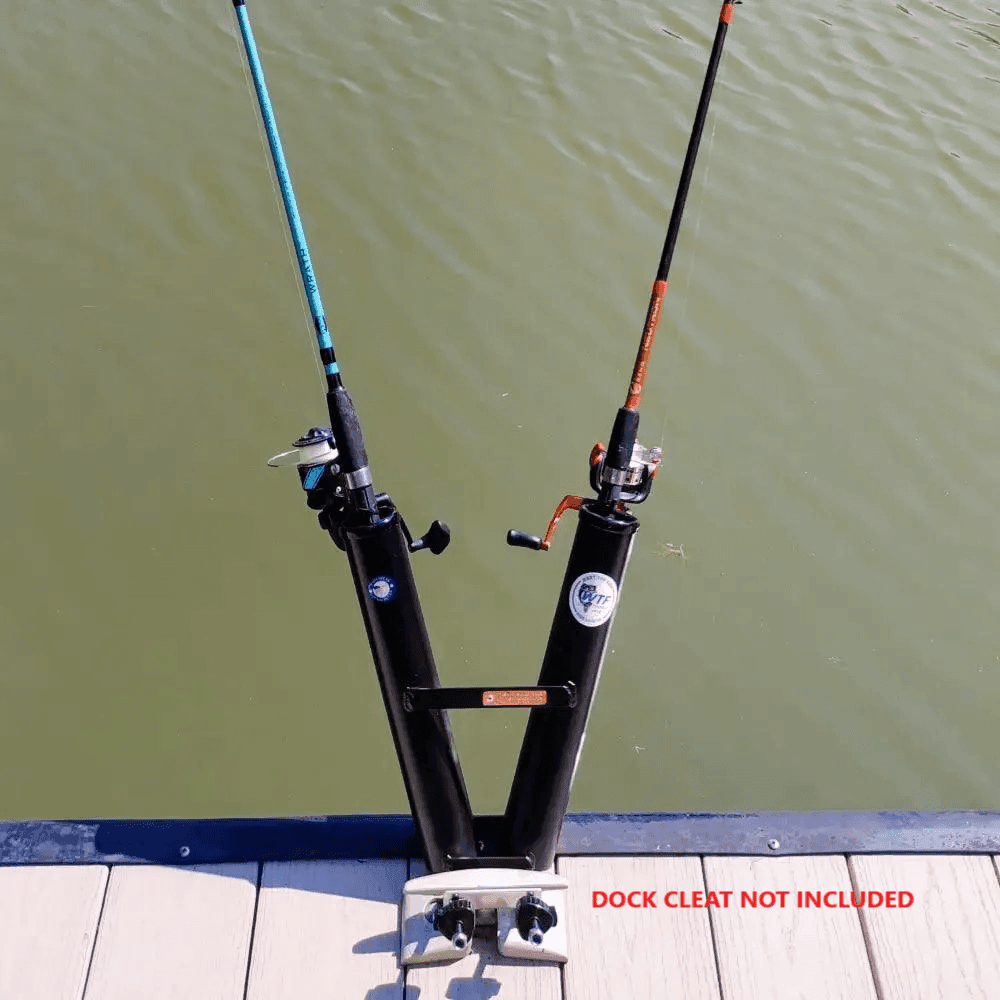 Fishing Rod Holder for Docks and Piers 