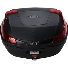 GIVI 3516-0234 B47NMLA Monolock Blade 47 Liter Top Case Top Case - Red Lens -