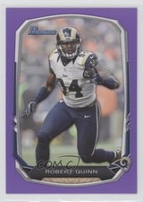 2013 Bowman Purple Robert Quinn #46 0q1p