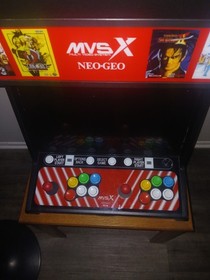SNK NEOGEO MVSX Arcade Console Retro Gaming with 50 Classic NEOGEO Games