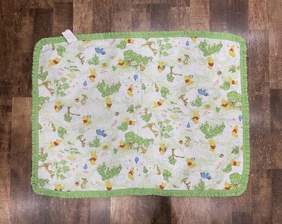 Vintage 1985 Winnie the Pooh Baby Blanket Sears Disney Productions  display picture 1