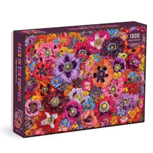 Bees in the Poppies 1000 Piece Puzzle 5890₽
