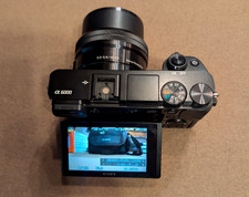 Sony A6000 24.3 MP Mirrorless Digital SLR Camera - Black