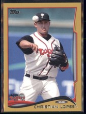 2014 Topps Pro Debut - Christian Lopes #78 Gold /50 (RC)