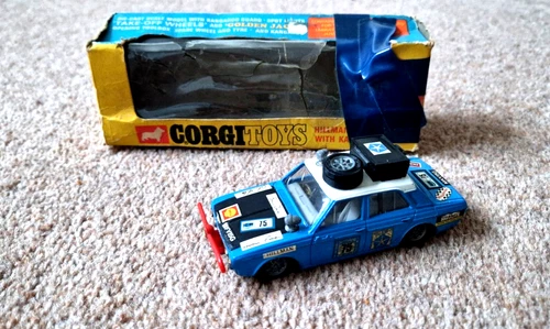 Vintage Corgi 302 Hillman Hunter- No Kangaroo, Original box