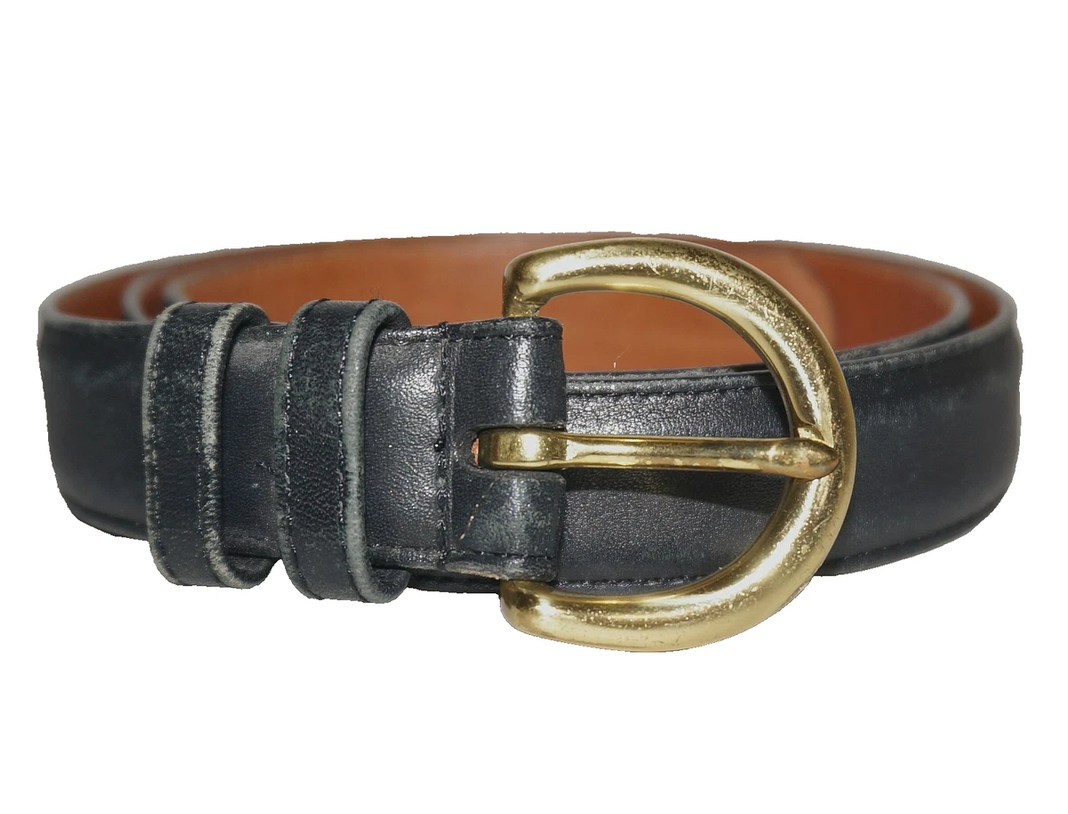 Coach Black Leather Womens Belt 37\