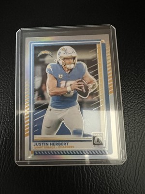 2025 Panini Donruss Optic   Justin Herbert #109   Chargers