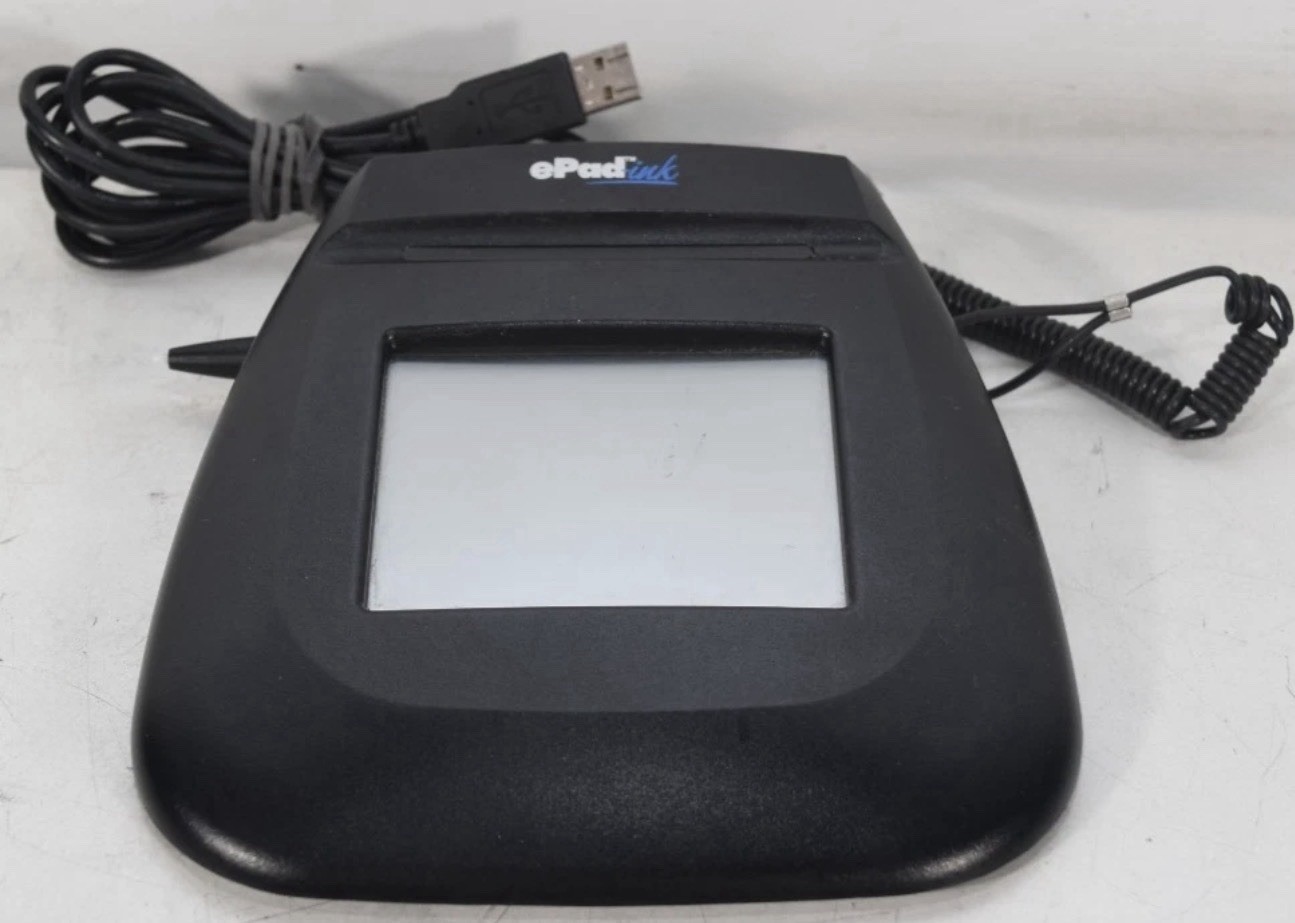 Interlink Epad Ink Digital Signature Tablet usb 54-64111