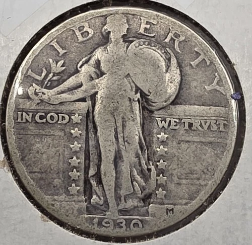 *SILVER* 1930  25C Standing Liberty Quarter *SILVER*