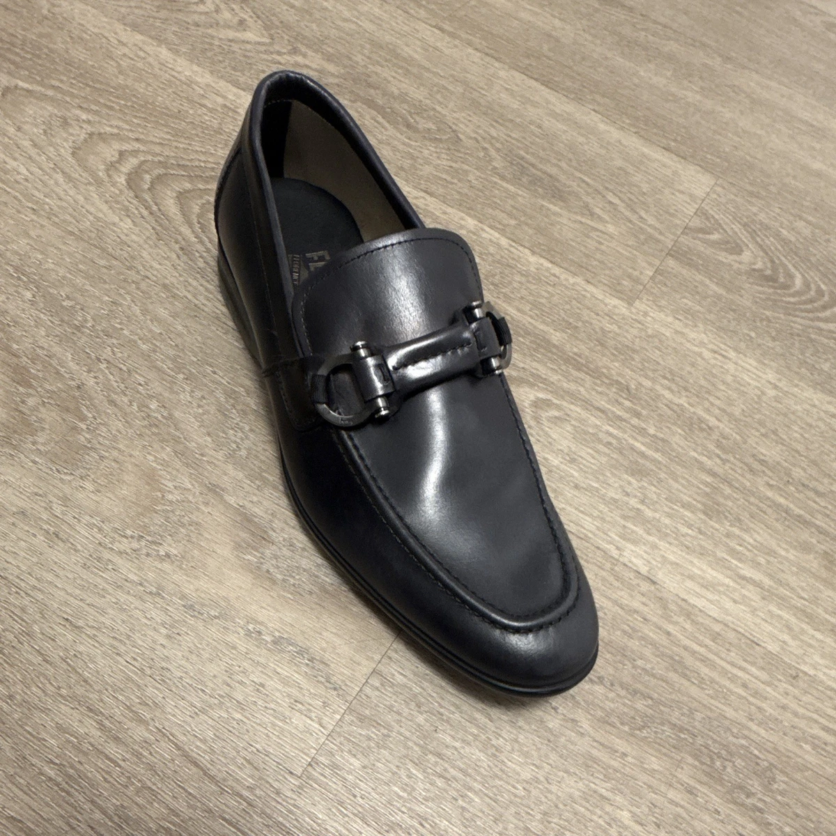 25+ Salvatore Ferragamo Black EE Dress Shoes for Men for sale